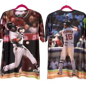 Three 60 Pedroia Shirt M